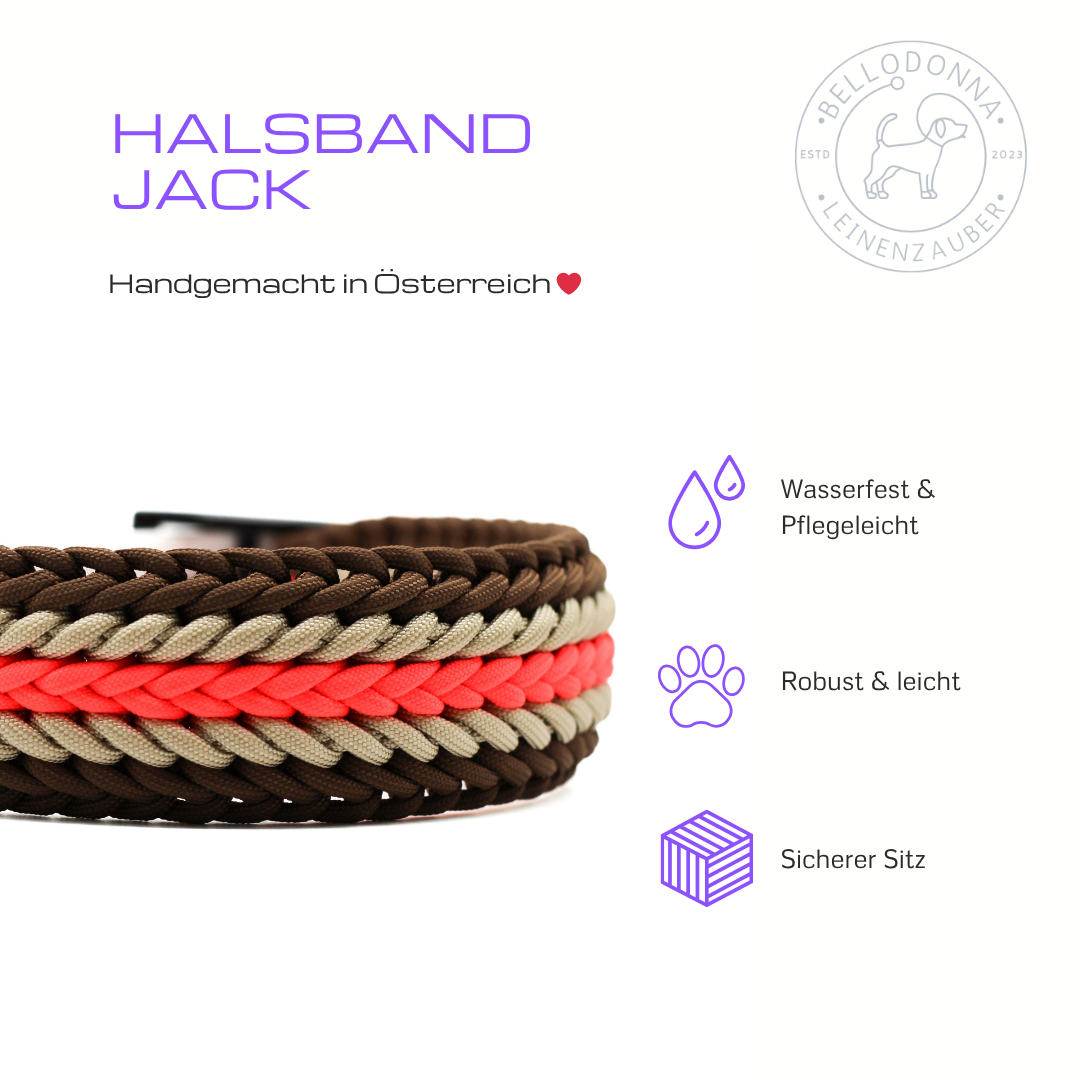 Paracord Hundehalsband Jack