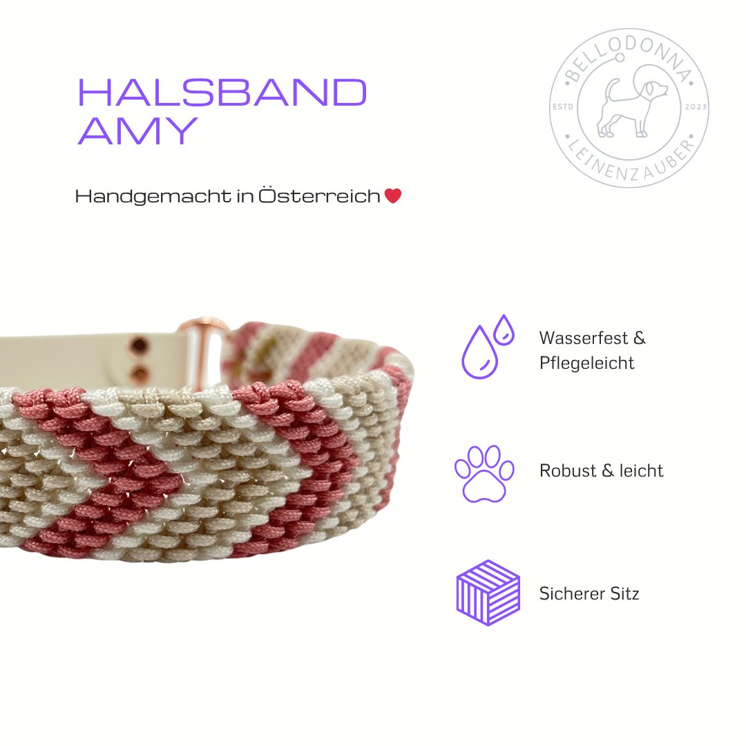 Paracord Hundehalsband Amy