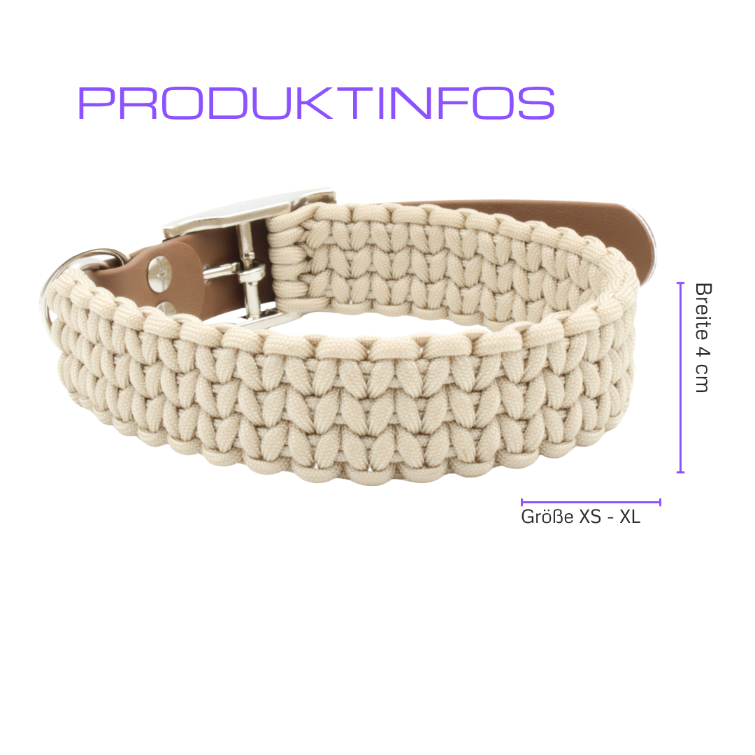 Paracord Hundehalsband Stella