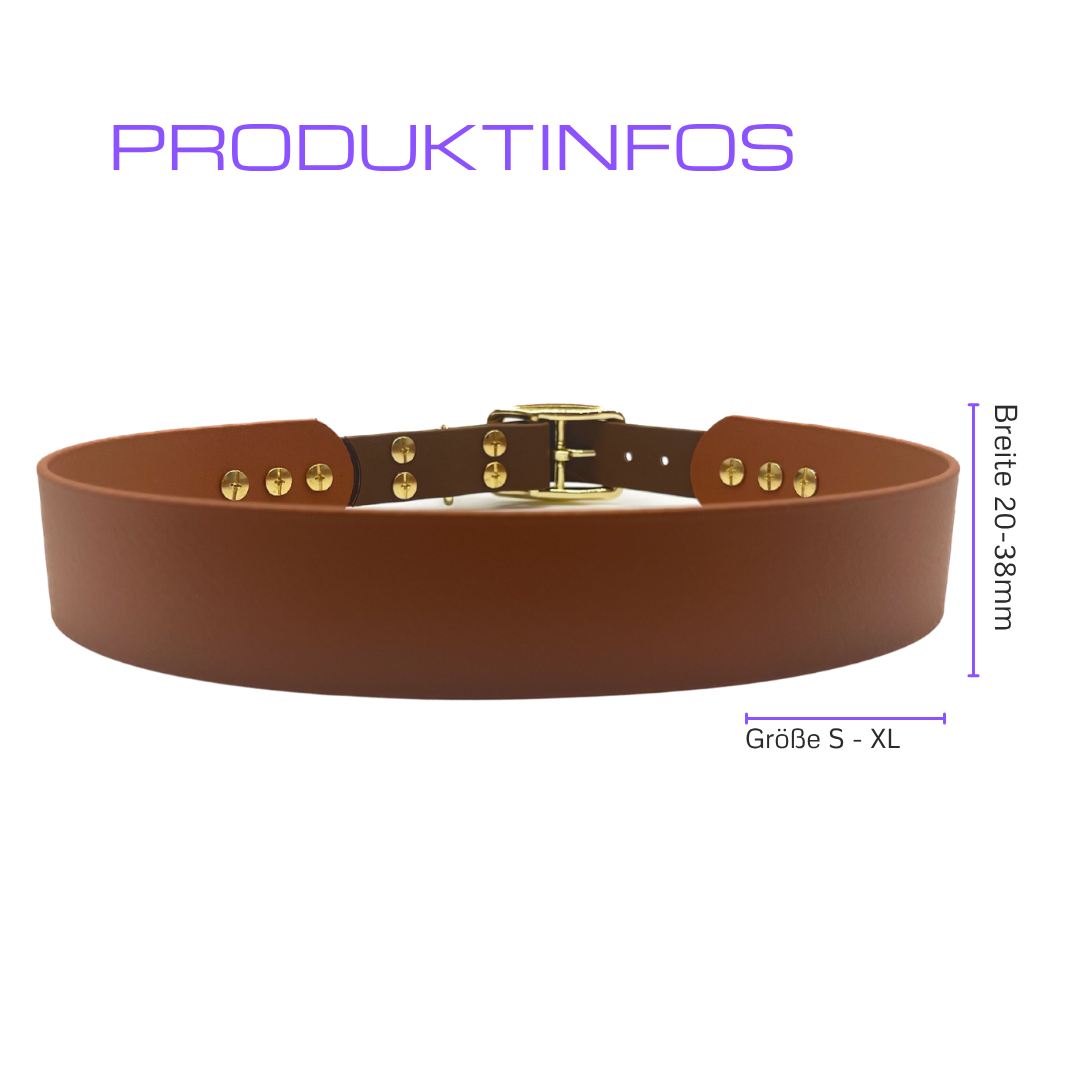 Biothane Hundehalsband "Butters Light"