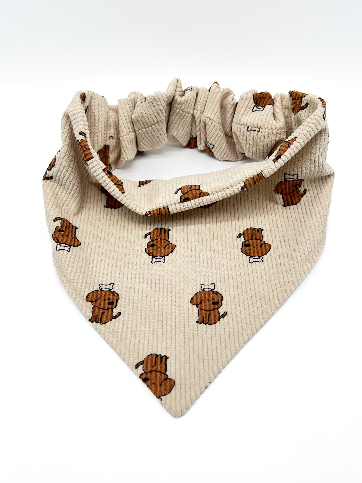 Hundehalstuch ohne Knoten - „Forever Puppy“ Kollektion