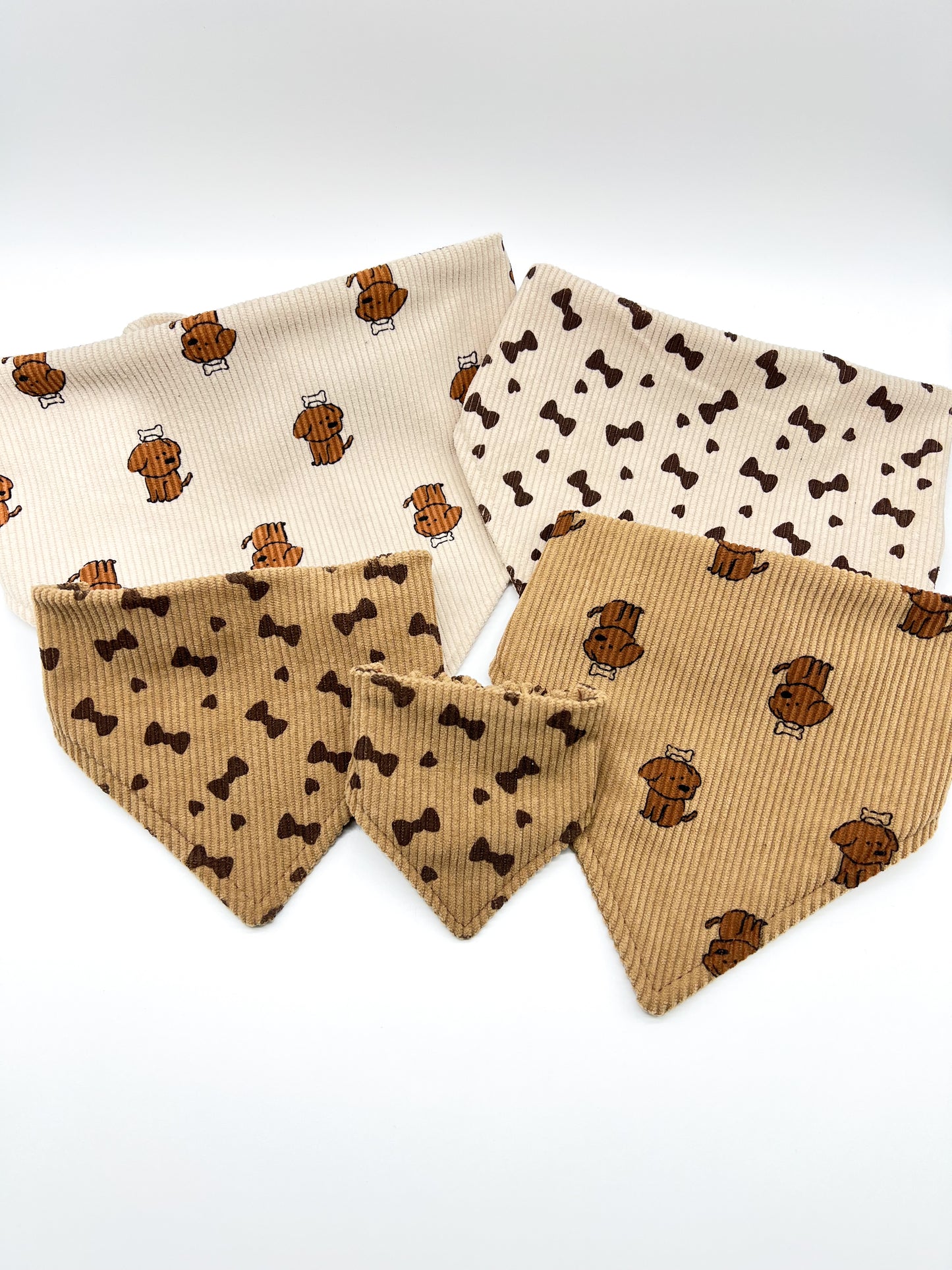 Hundehalstuch ohne Knoten - „Forever Puppy“ Kollektion