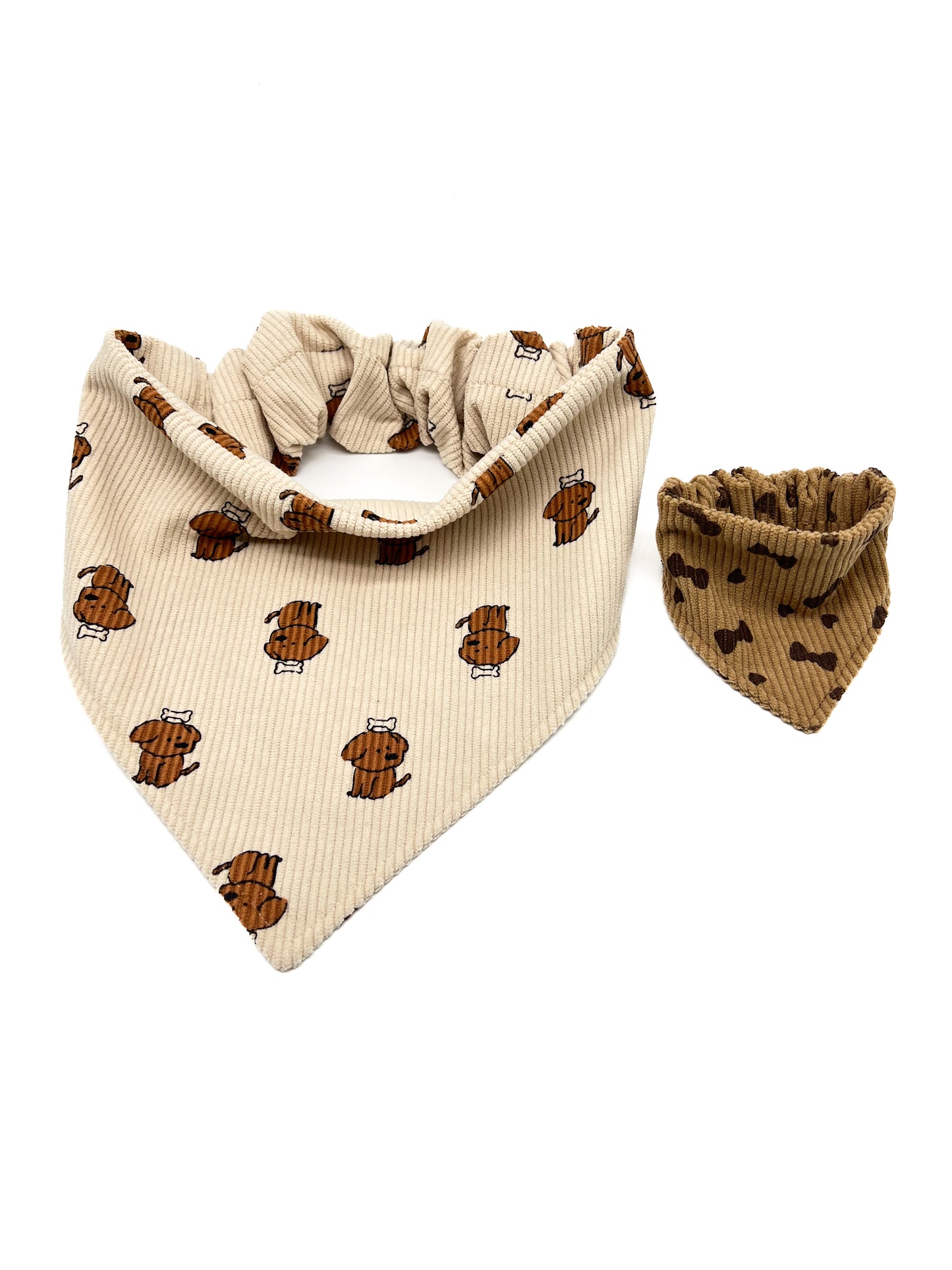 Hundehalstuch ohne Knoten - „Forever Puppy“ Kollektion