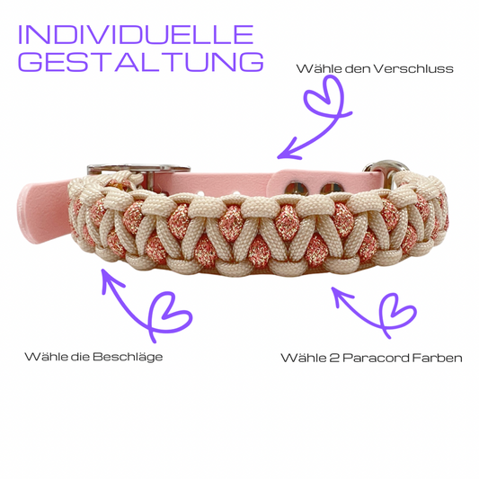 Paracord Hundehalsband Luna