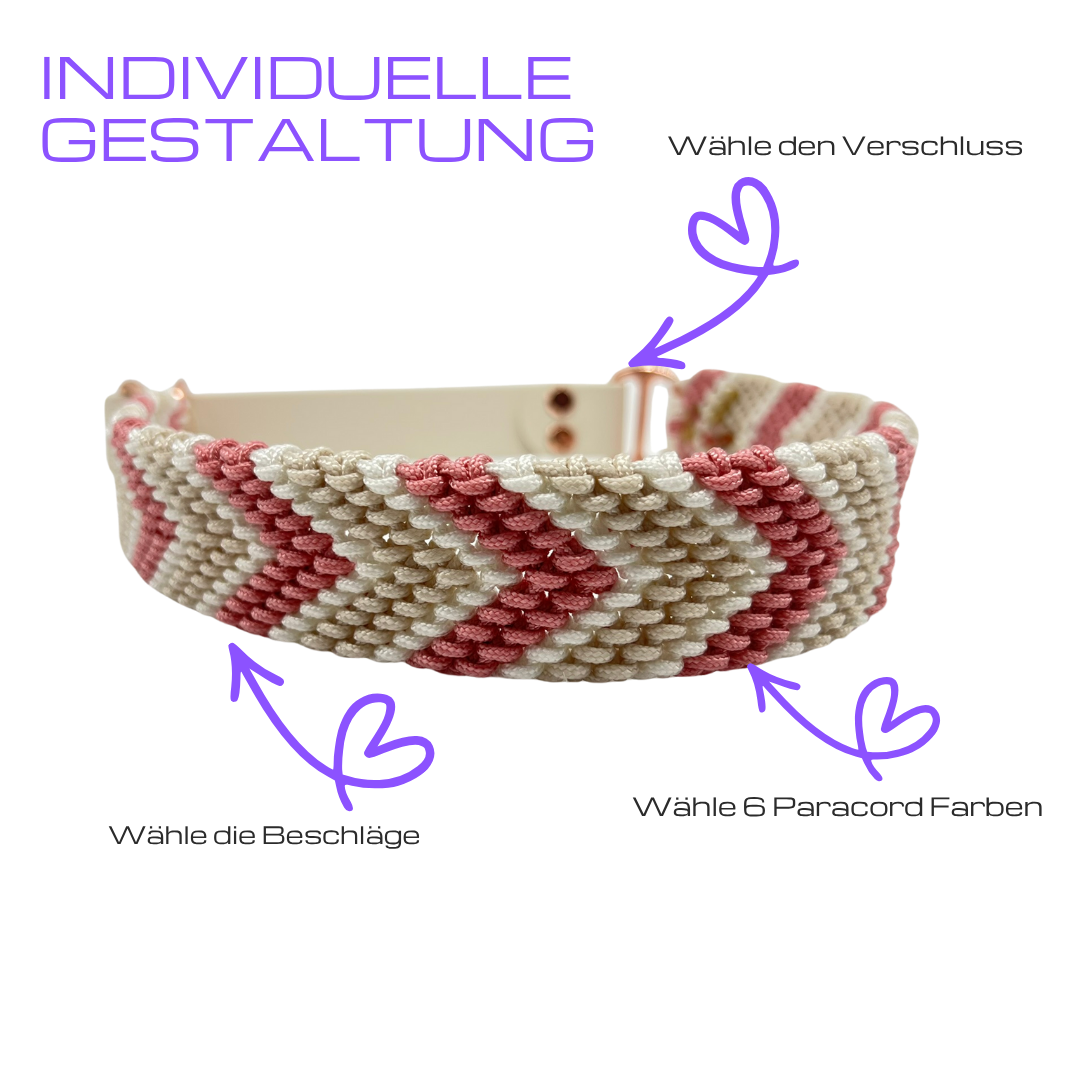 Paracord Hundehalsband Amy