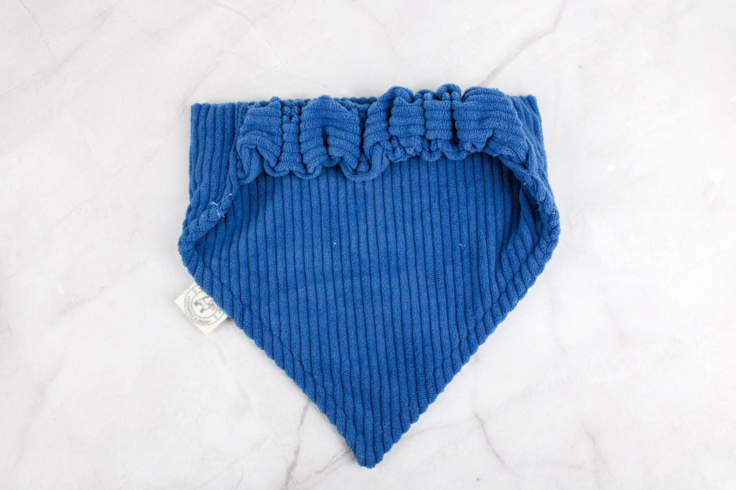 Hundehalstuch aus Cordstoff  – Jeans