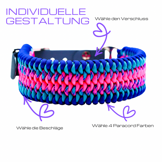 Paracord Hundehalsband Eddi