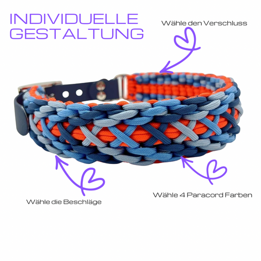 Paracord Hundehalsband Fritz