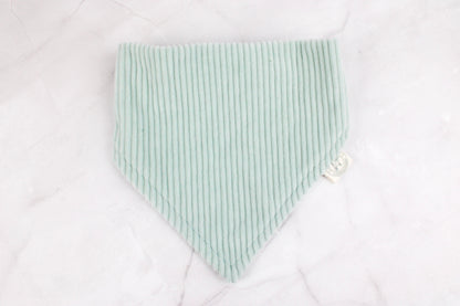 Hundehalstuch aus Cordstoff  – Mint