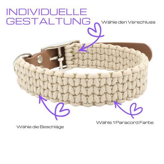 Paracord Hundehalsband Stella